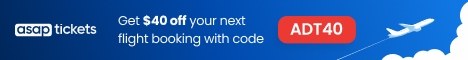 ASAP Tickets flight booking promotion